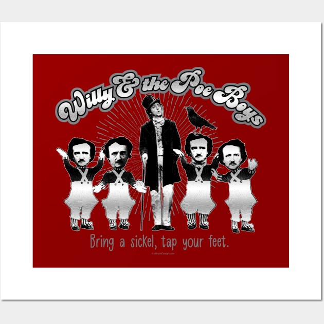 Willy & The Poe Boys Wall Art by eBrushDesign